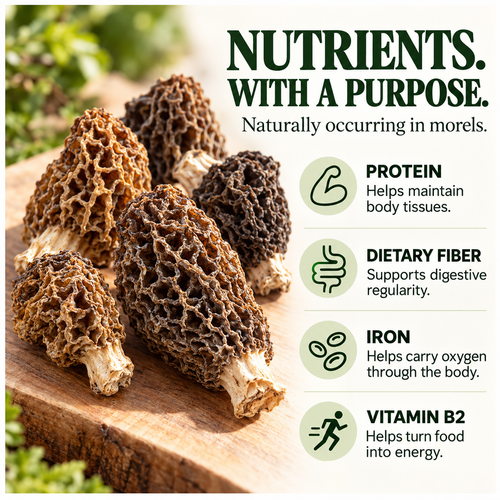 Dried Wild Morel Mushrooms – Hand-Harvested in the Himalayas-Hugh
